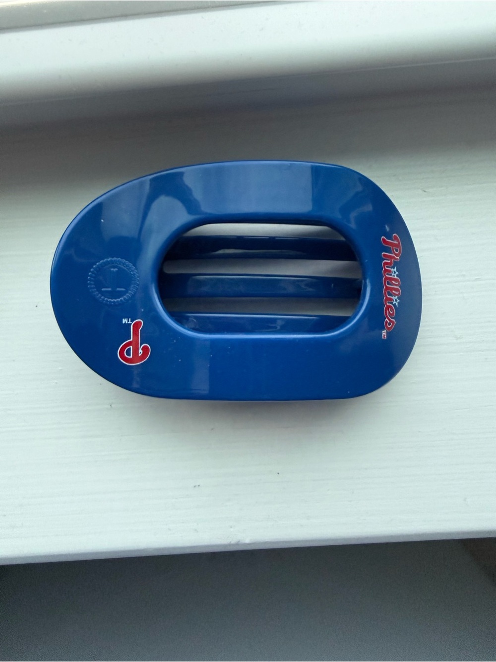Teleties Phillies Blue Hair Clip